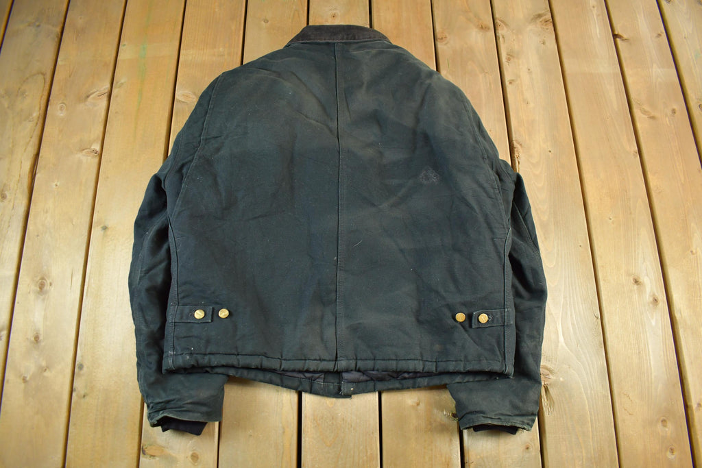 Vintage 1990s Carhartt Sun Faded Work Jacket Men's XL