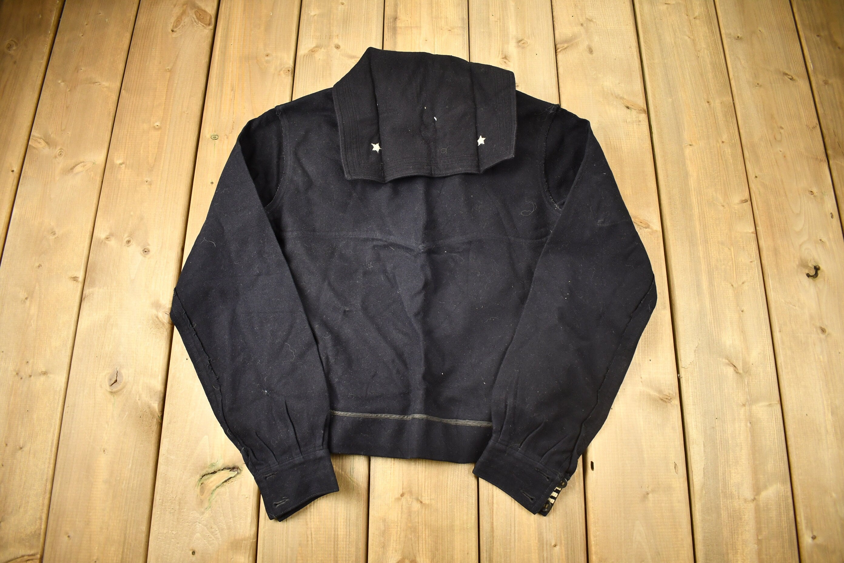 Vintage 1950s Naval Clothing Factory Sailor Uniform Sweater