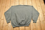 Vintage 1990s Discus Athletic Blank Grey Crewneck Sweatshirt  90s Crewneck  Made In USA  Essential  Streetwear  90s Blank