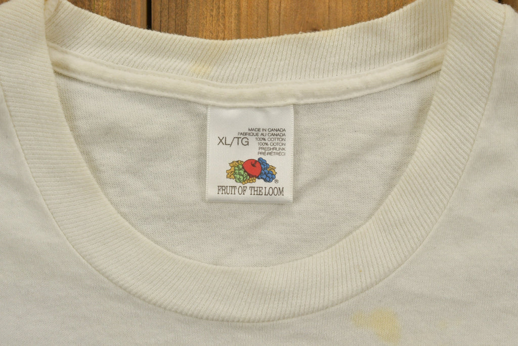 Vintage 1990 Chickenburger Bedford Nova Scotia Graphic T Shirt