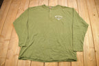 Vintage 1990s Ft Myers Harley Davidson Florida Long Sleeve Henley T-Shirt