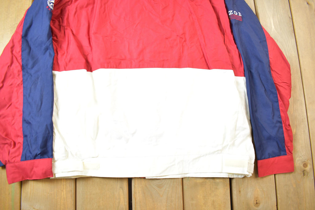 Vintage 1990s Izoid Off Shore Racing Nautical Light Jacket Windbreaker
