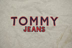 Vintage 1990s Grey Tommy Jeans Crewneck Sweatshirt
