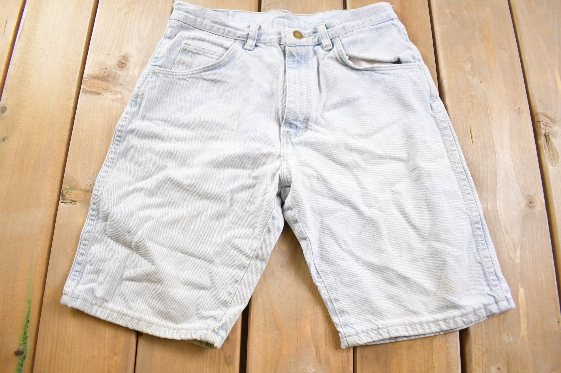 Vintage 1970s Wrangler Jean Shorts Size 28 x 10