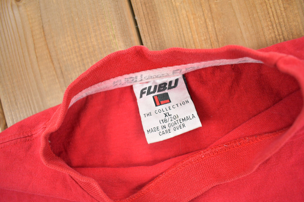 Vintage 1990s FUBU Embroidered T-Shirt