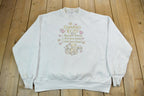 Vintage 1990s Jerzees Cute Grandma's Rules Crewneck Sweater