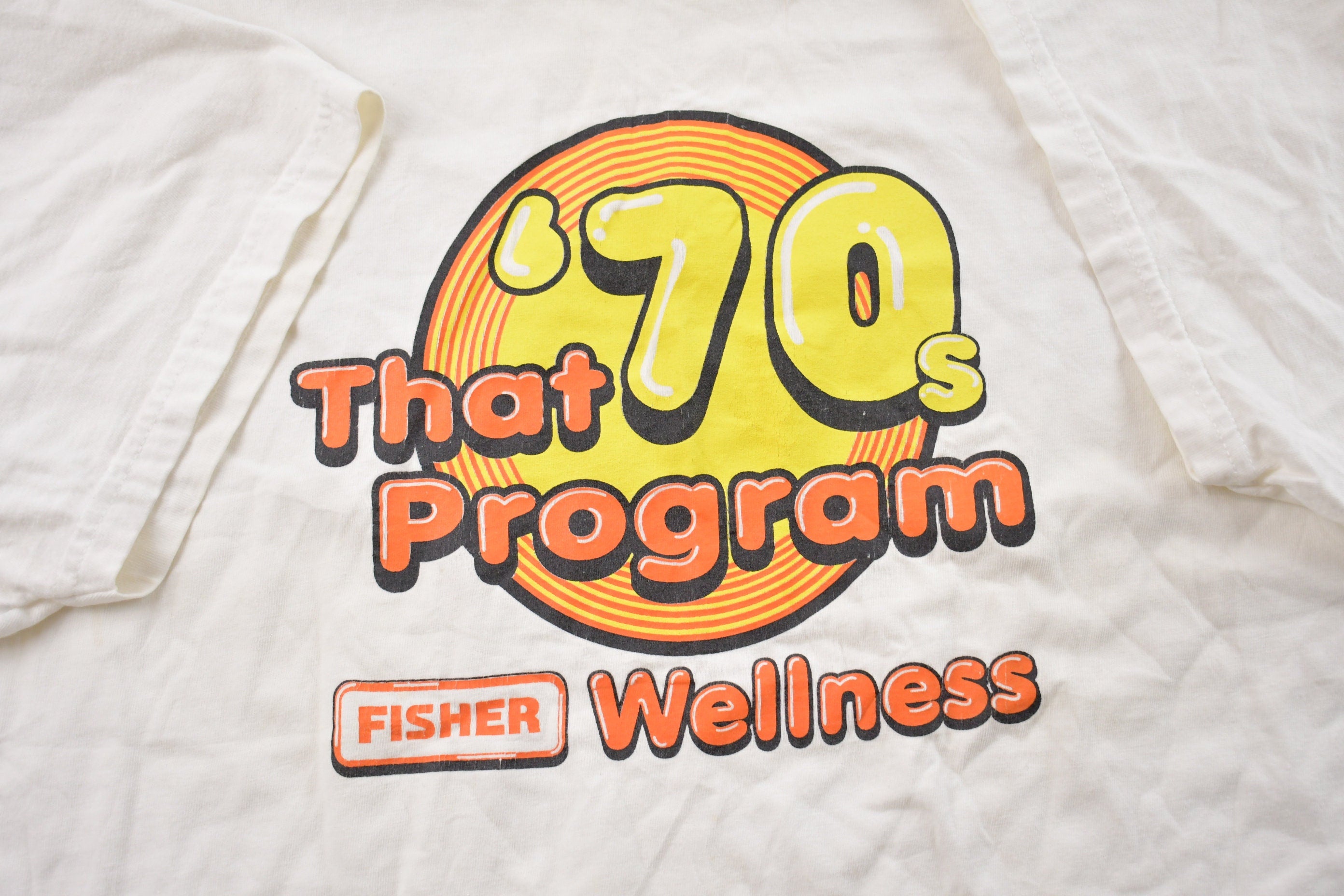 Vintage 1990s That 70's Program Fisher Wellness T-Shirt