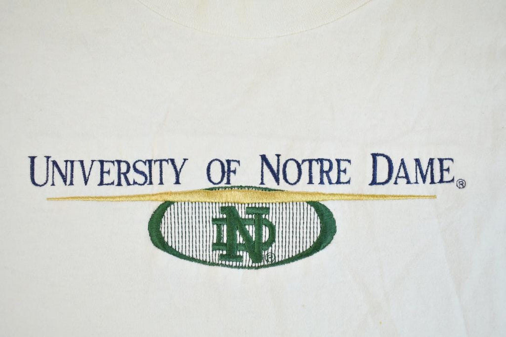 Vintage 1990s University Of Notre Dame Jansport Collegiate T-Shirt