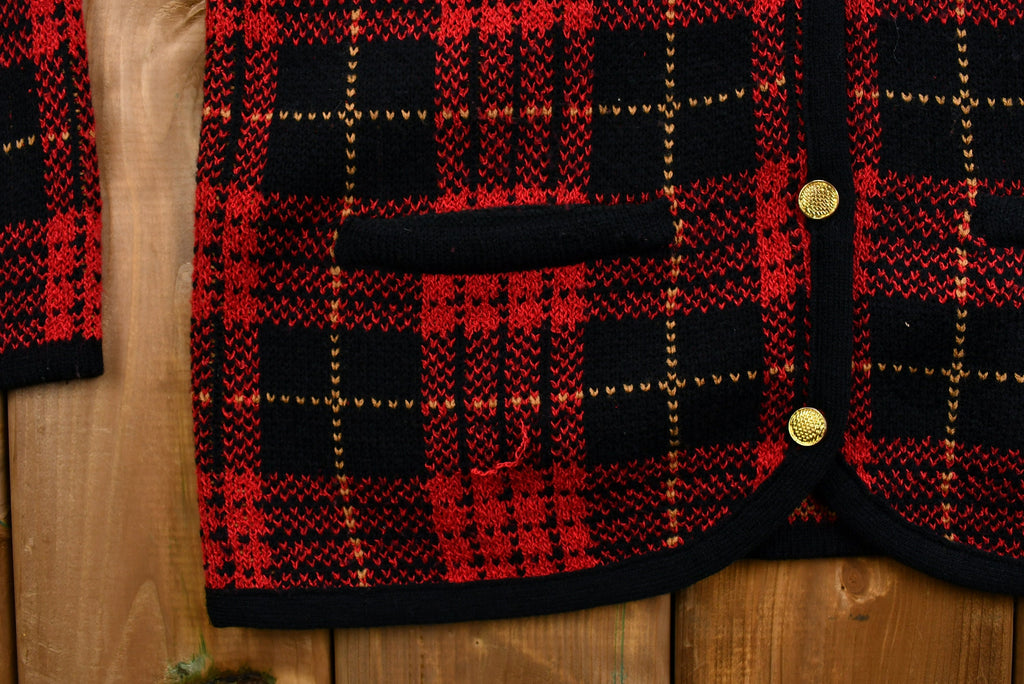 Vintage 1990s Knit Button-Up Cardigan