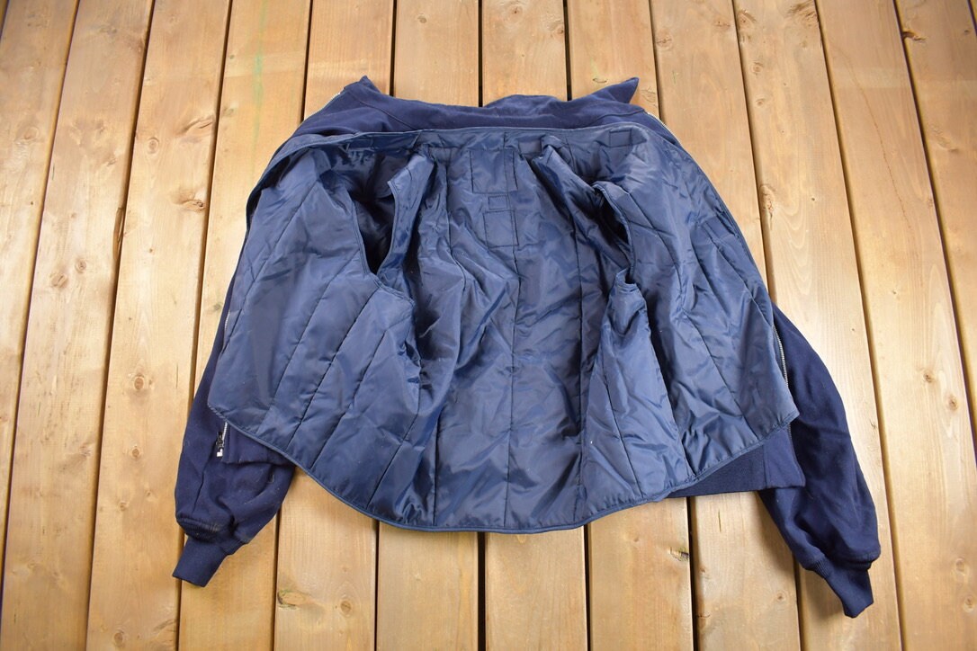 Vintage 1980s Military Wool Jacket