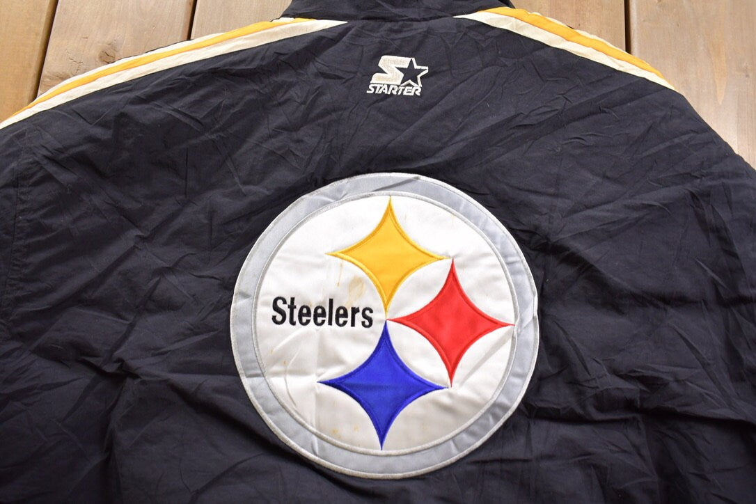 Vintage 1990s Pittsburgh Steelers Starter NFL Windbreaker