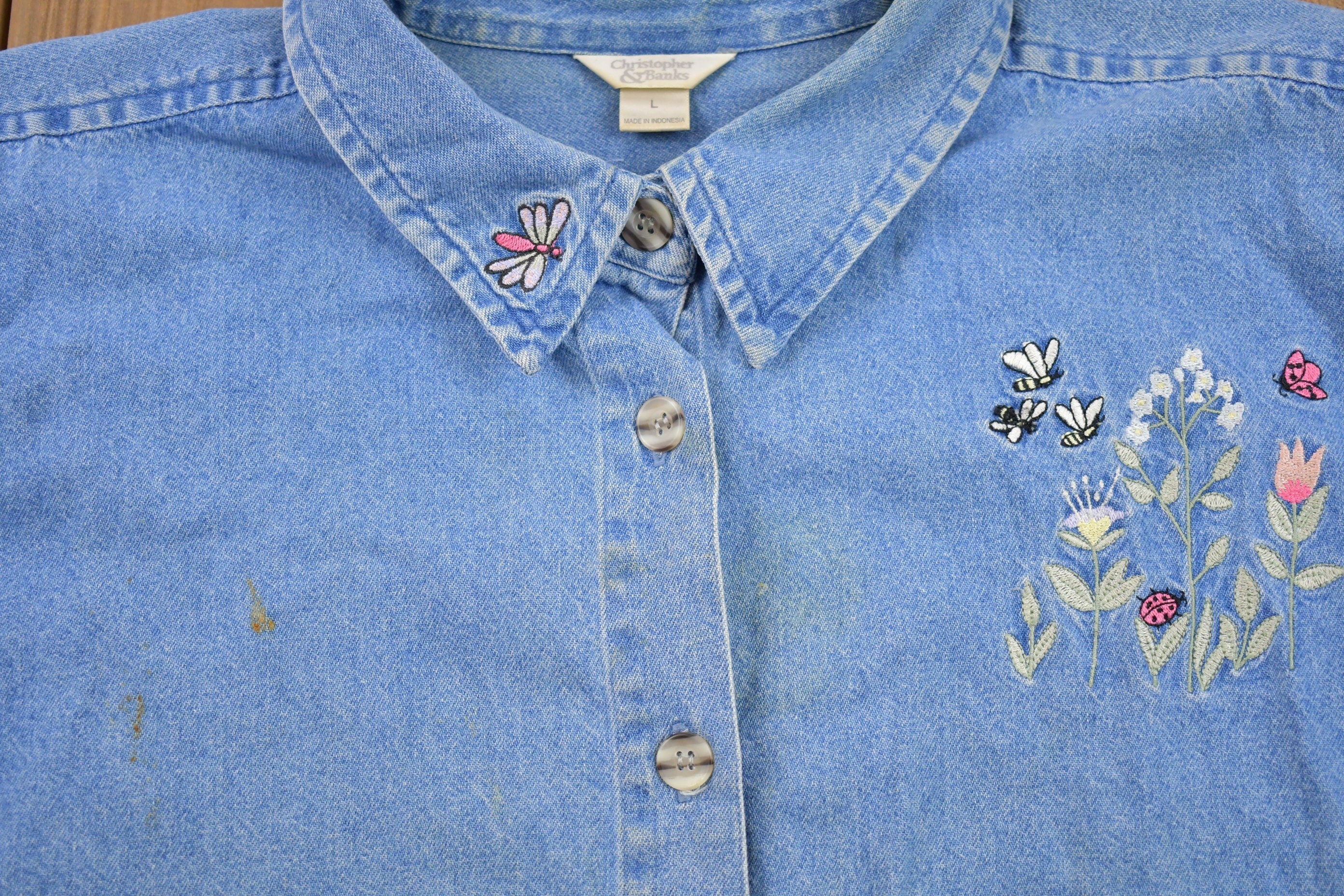 Vintage 90's Christopher & Banks Button Up Shirt