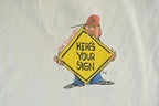 Vintage 1990s Bill Engvall's Here's Your Sign Fishing Funny Single Stitch T-Shirt / 90s Vintage Fishing Souvenir Tee / Rare Tee / USA
