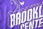 Vintage 1990s Brooklyn Centre Centaurs University Football Collegiate T-Shirt