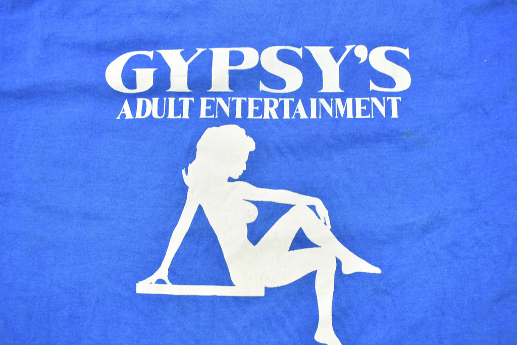Vintage 1990s Gypsy's Adult Entertainment Jacksonville Florida Graphic T Shirt