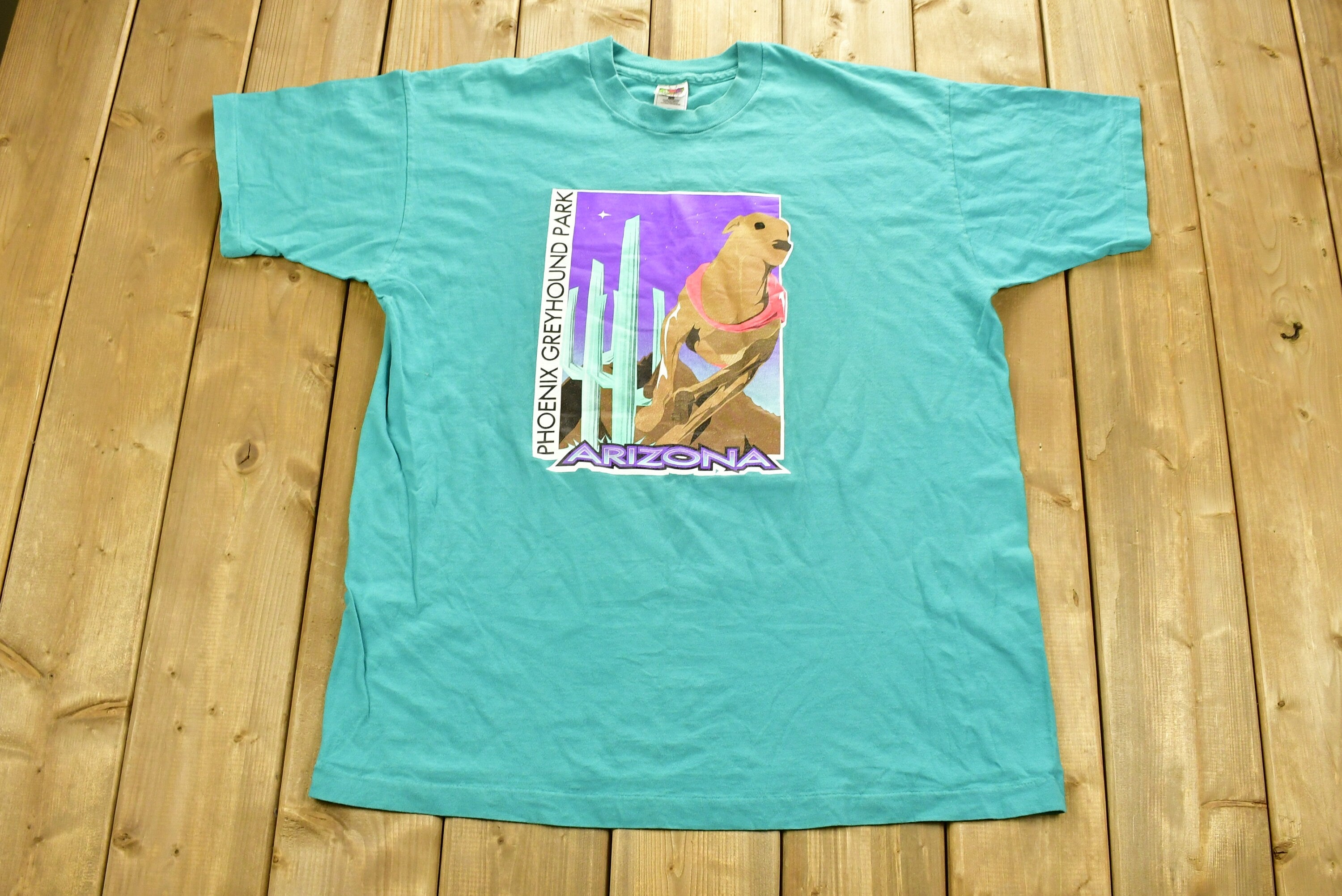 Vintage 1990s Phoenix Greyhound Park Arizona T-Shirt