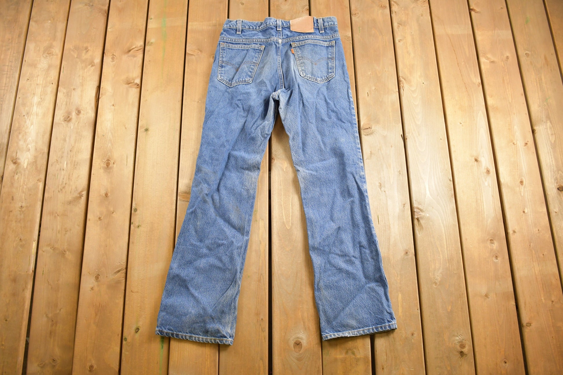 Vintage 1980s Levi's Orange Tab Jeans Size 32 x 31.5