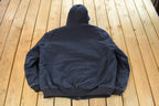 Vintage 1990s Carhartt Distressed Hooded Jacket Men's XL
