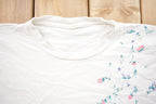 Vintage 1990s Floral AOP Graphic T Shirt