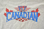 Vintage 1992 Flyin Brian Stevens Fly Canadian Racing T-Shirt