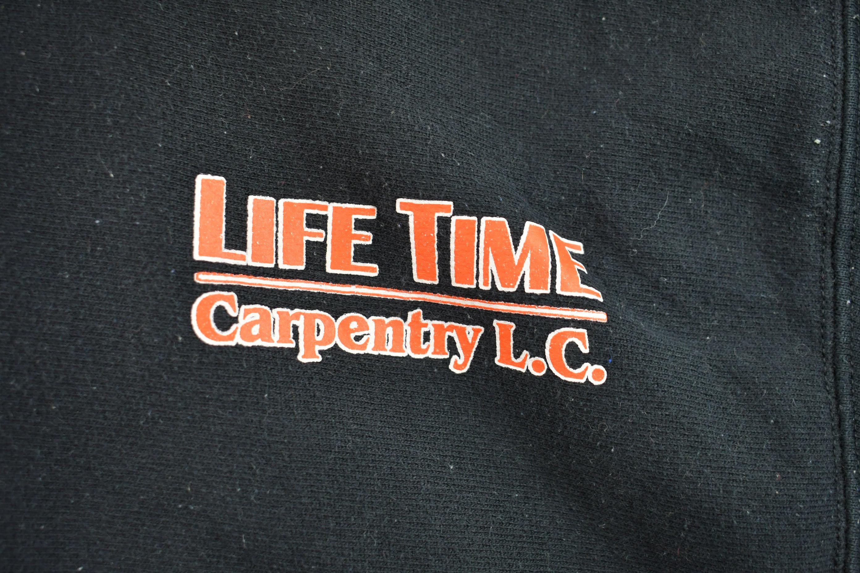 Vintage 1990s Champion Carpentry Hoodie