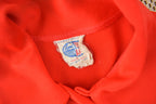 True Vintage 1960s Abstract Short Sleeve Button Up Shirt Made In USA