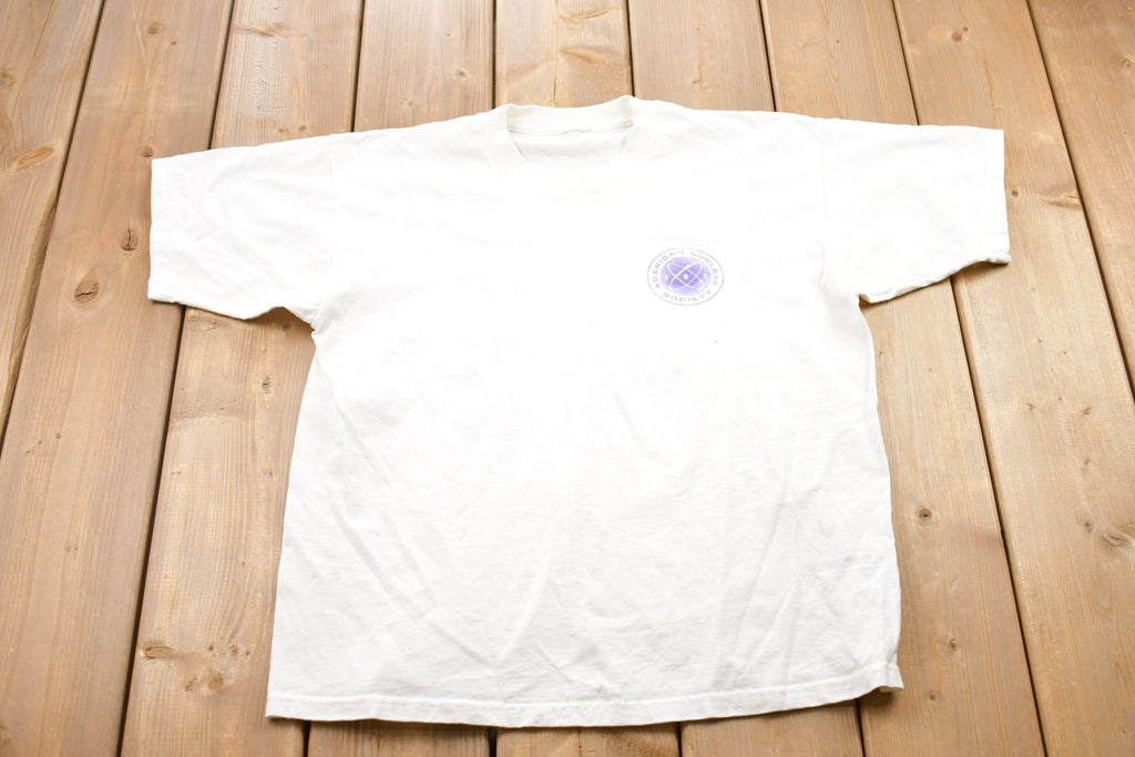 Vintage 1990s American Nuclear Society Graphic T-Shirt
