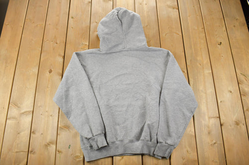 Vintage 1990s Penn State University Collegiate Hoodie / Embroidered / NCAA Sweatshirt / Sportswear / Americana