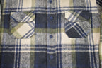 Vintage 1980s Brewster Plaid Button Up Board Shirt