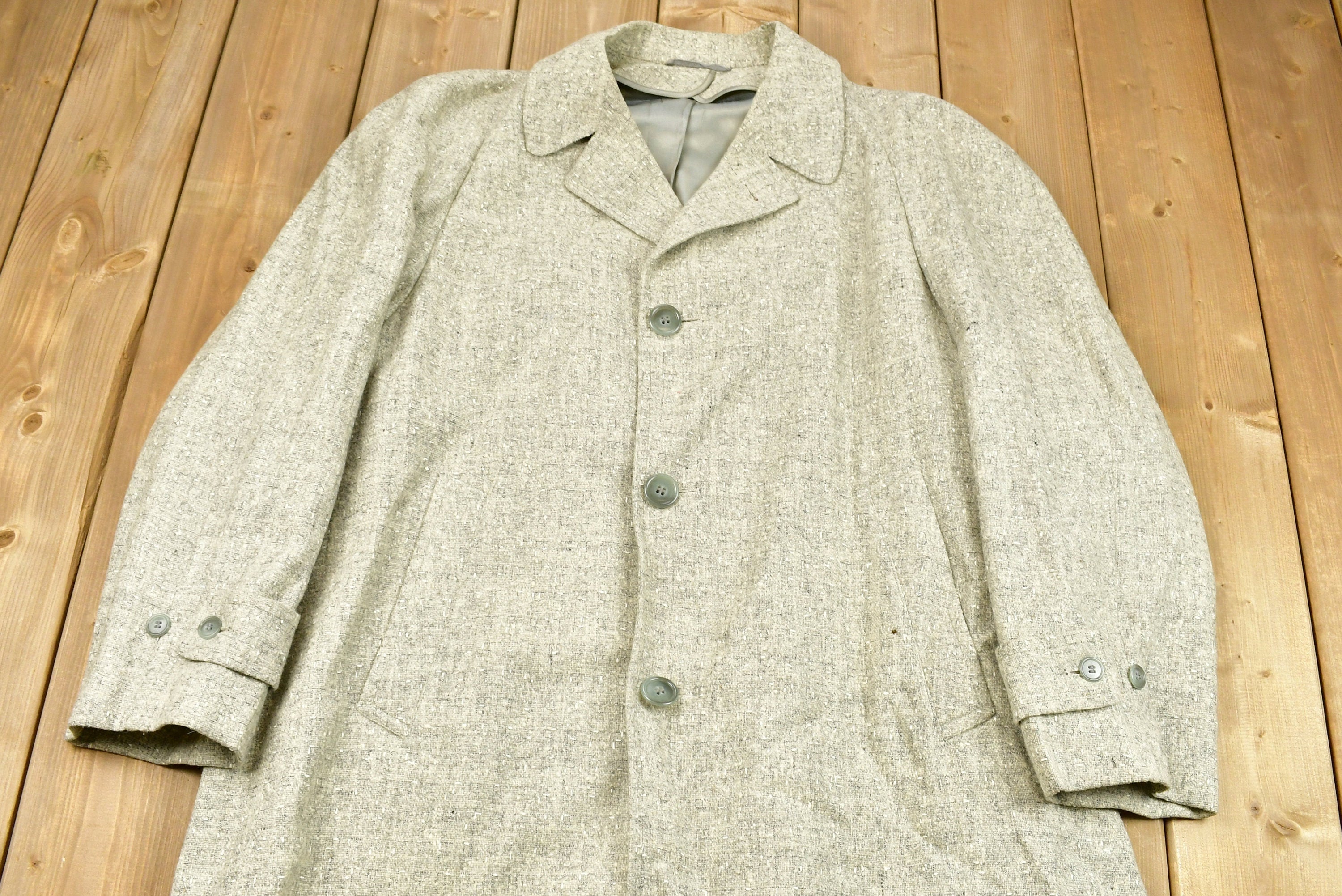 Vintage Dunbrook Wool Overcoat