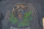 Vintage 1990s Just Bite Me Montana Bears Outdoors T-Shirt
