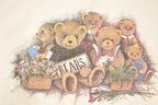 Vintage 1990s Teddy Bears Picnic Cute Graphic Print Crewneck Sweatshirt Women's XL