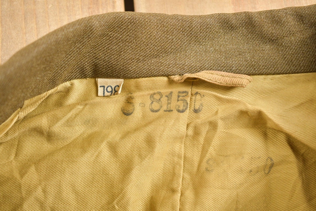 Vintage 1980s Military Bomber Jacket
