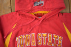 Vintage 1990s Iowa State University Cyclones Collegiate Embroidered Hoodie