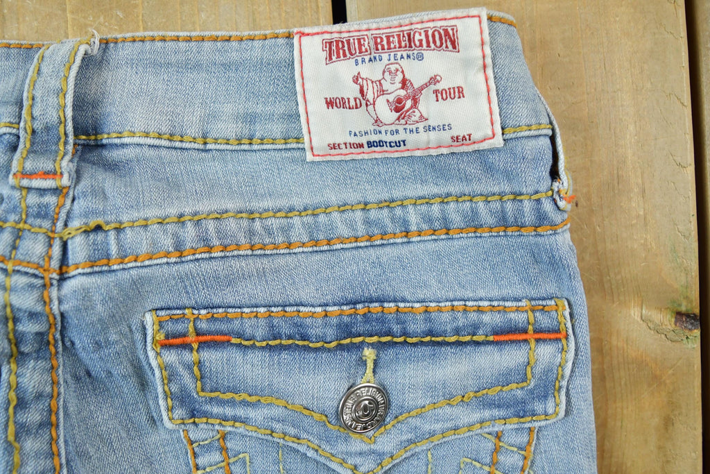 Vintage Y2K True Religion Low Rise Jeans Size 26x31