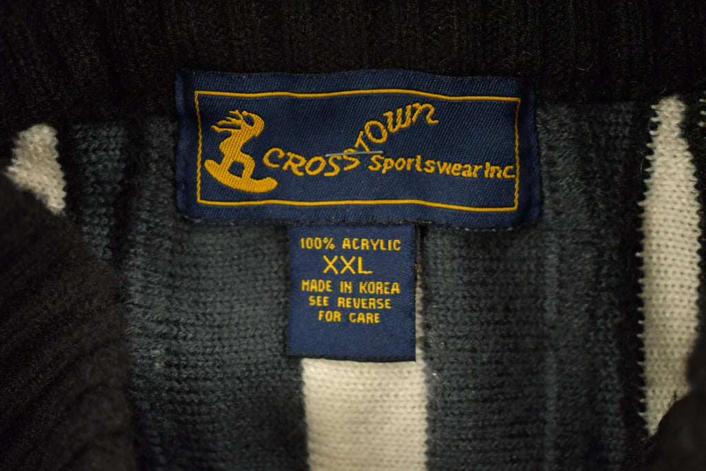 Vintage 1990s Croos Town Knitted Sweater