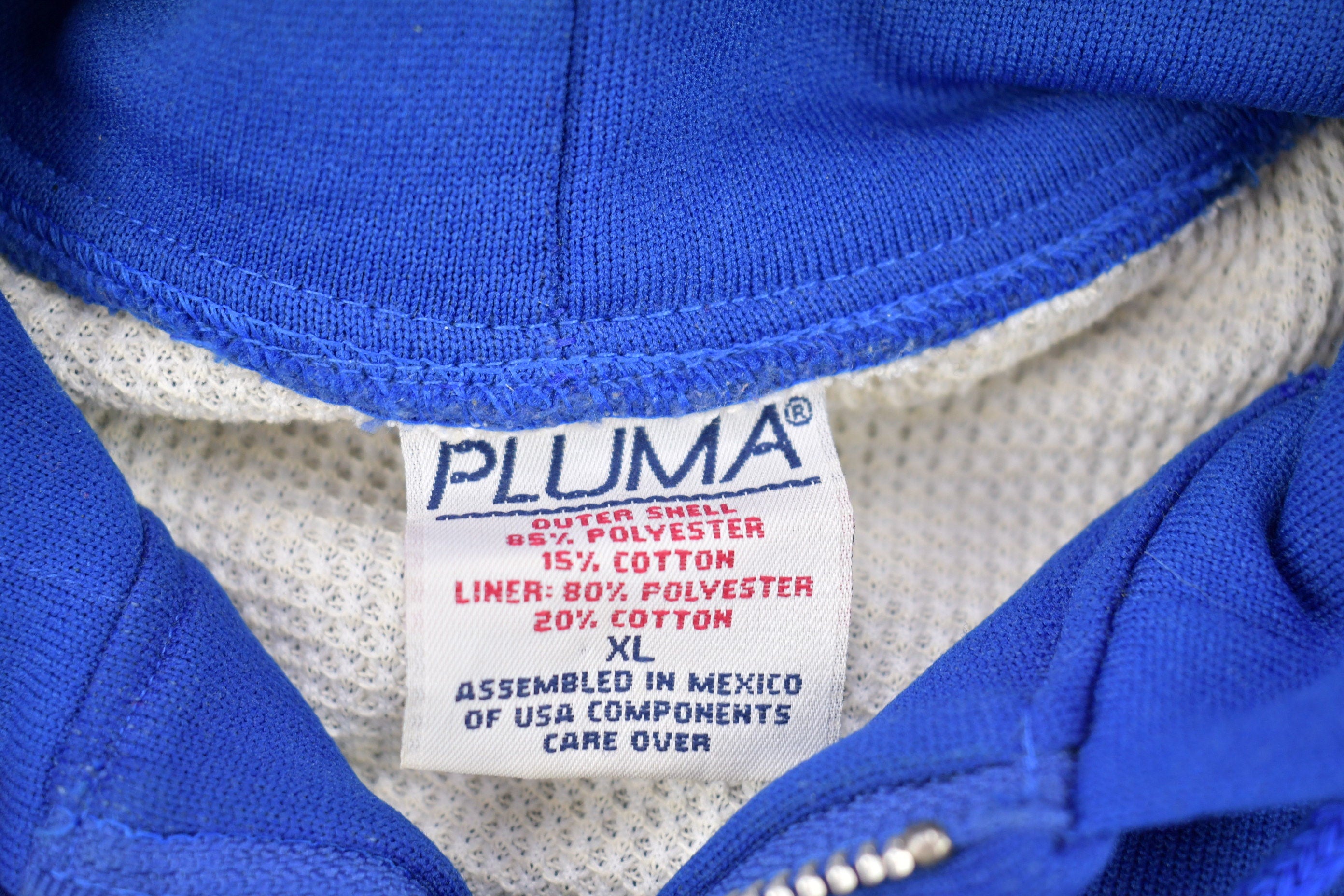 Vintage 1990s Pluma Thermal Hoodie