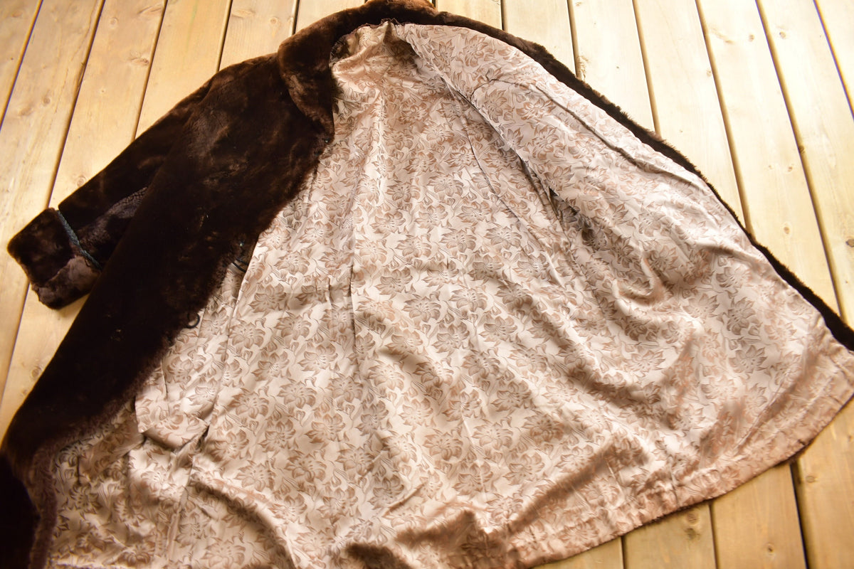 Vintage 1960s Sheered Beaver Fur Coat