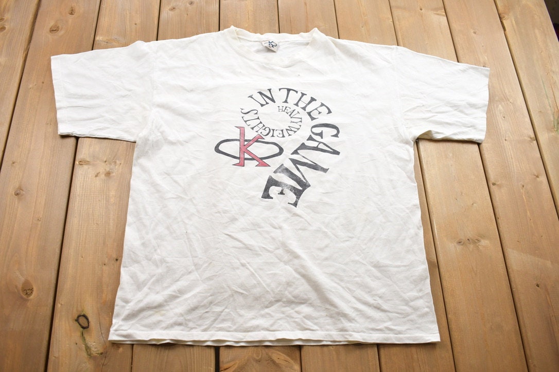 Vintage 1990s Heavyweights In the Game Knockout Graphic T-Shirt