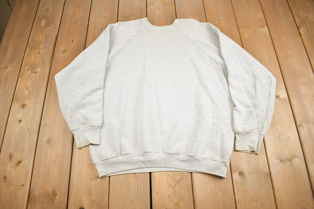 Vintage 1980s Mickey & Minnie Mouse Graphic Raglan Sweatshirt New York City