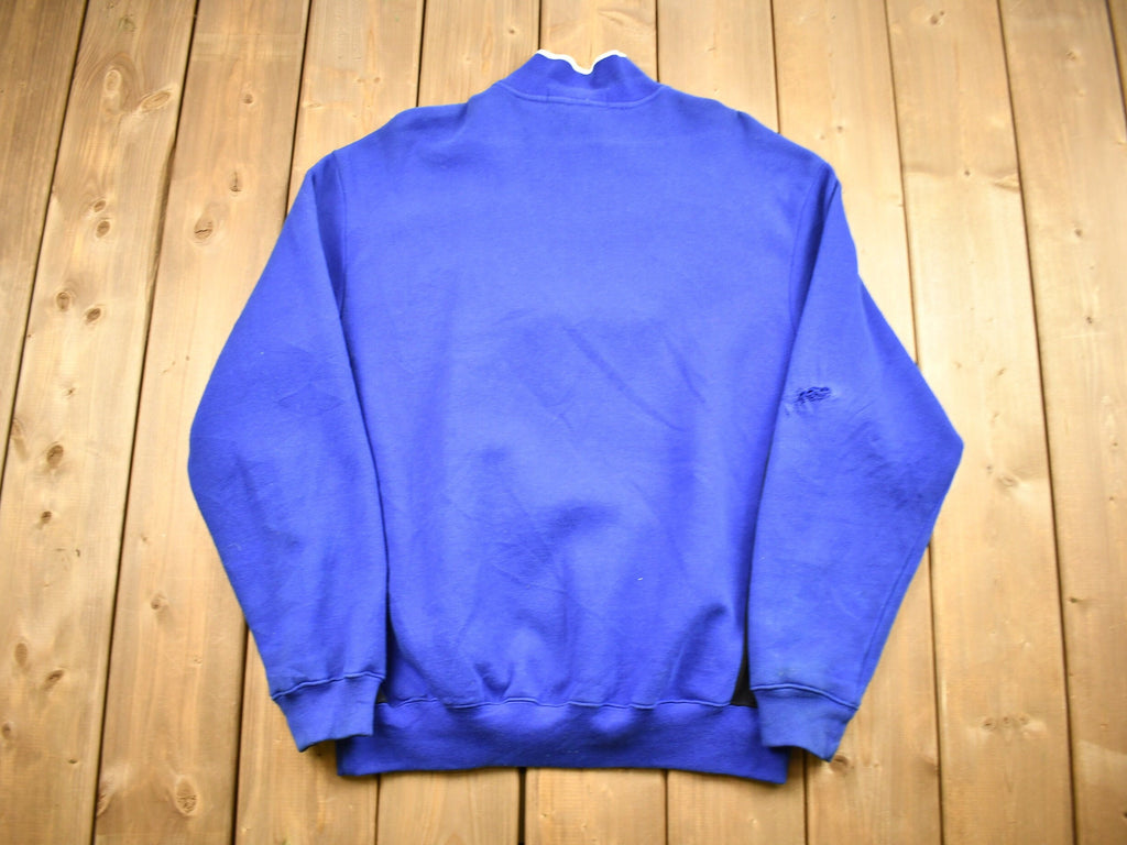 Vintage 1990s Nautica Competition Quarter Zip Sweatshirt