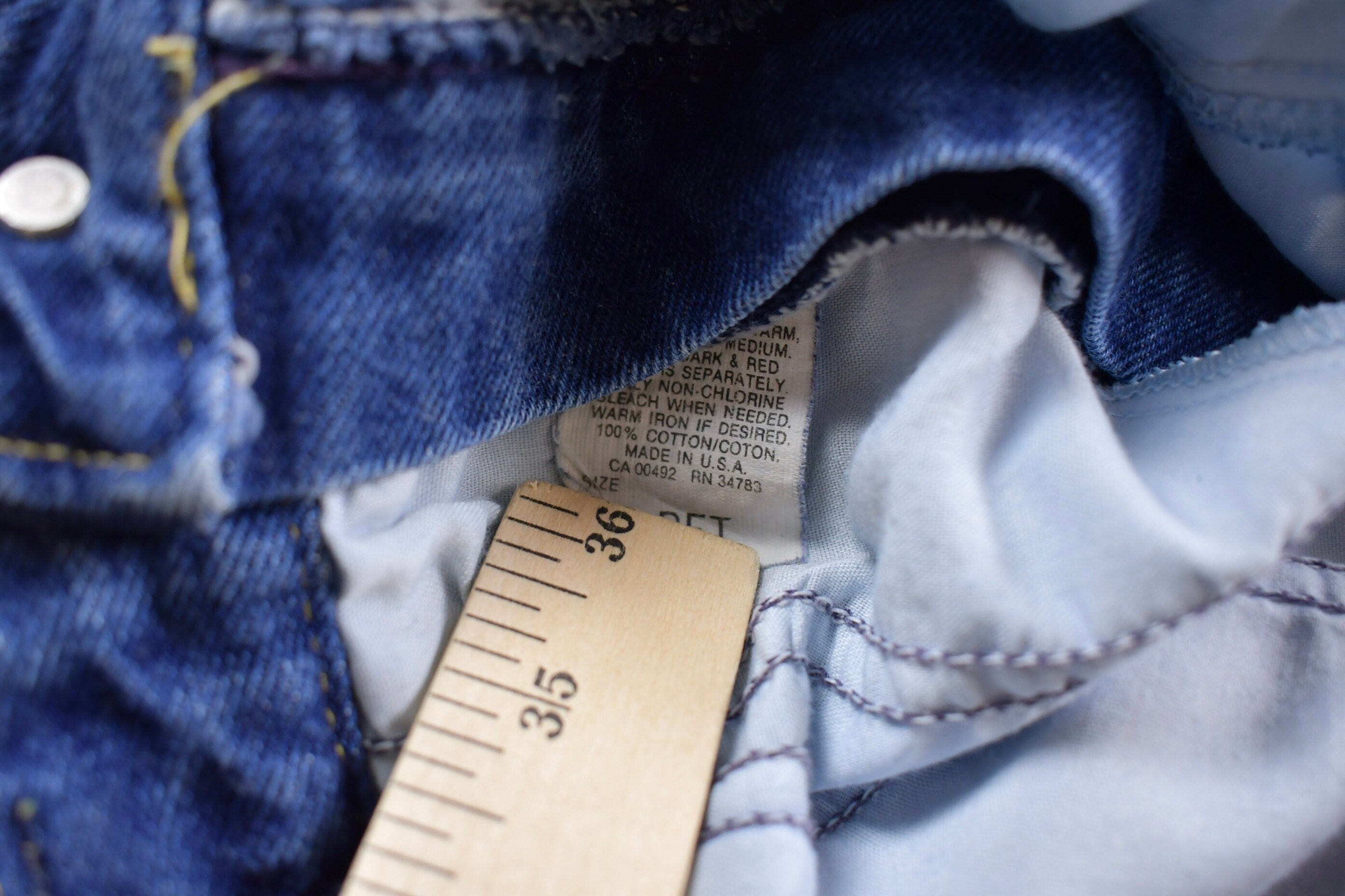Vintage 1990s Lee Denim Jeans Size 19 x 27