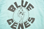 Vintage 1990s Blue Genes Embarrass Wisconsin Souvenir T Shirt