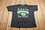 Vintage 1990s Russell Athletics Regis Football State Playoffs High School T-Shirt