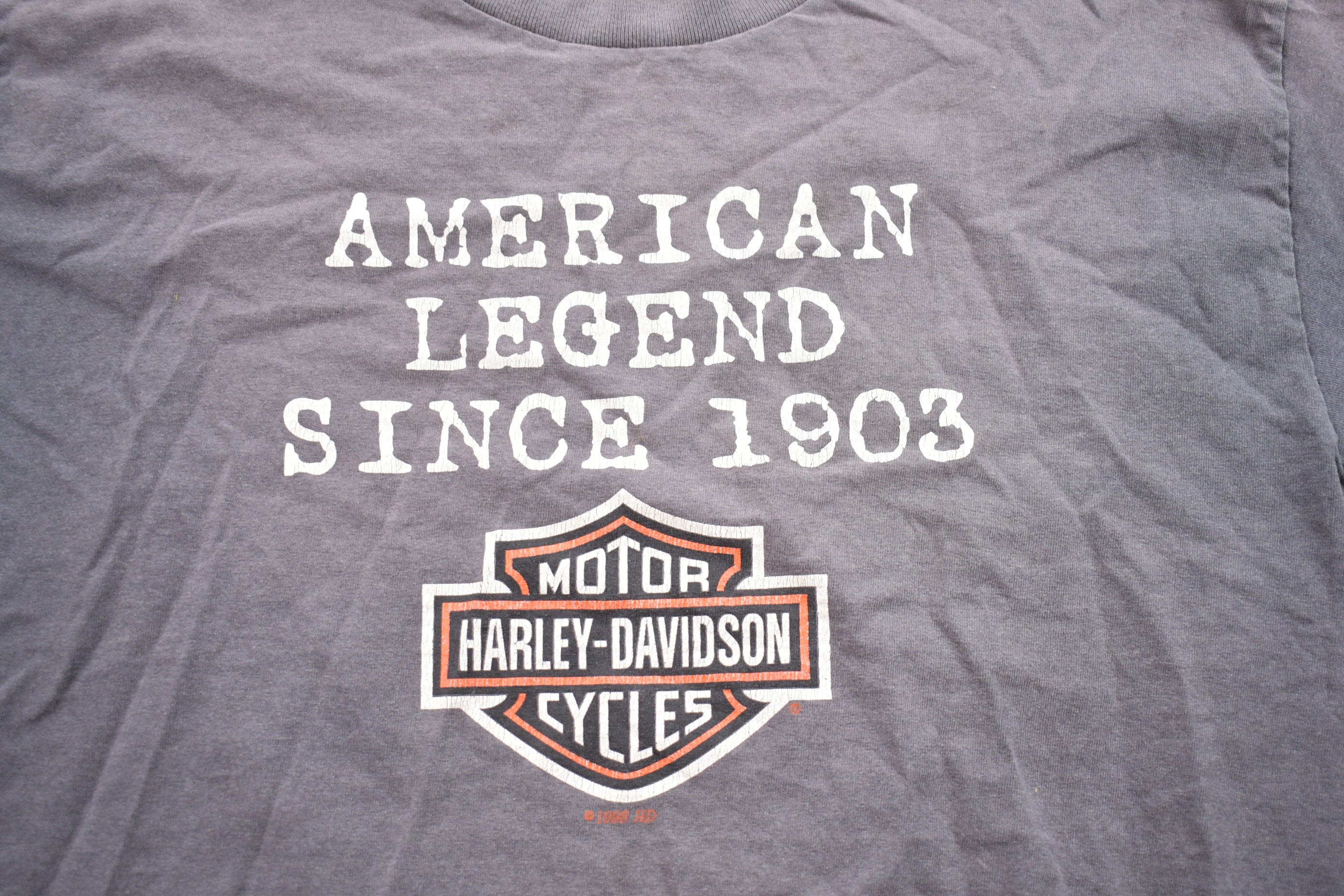 Vintage 1998 Harley Davidson Graphic T-Shirt