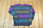 Vintage 1990s Basic Elements Knit Crewneck Sweater