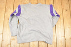 Vintage 1990s Baltimore ravens NFL Football Team Apparel Embroidered Crewneck Sweatshirt Men's L