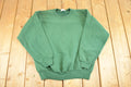 Vintage 1990s Hanes Premium Weight Streetwear Blank Crewneck Sweatshirt Men's L