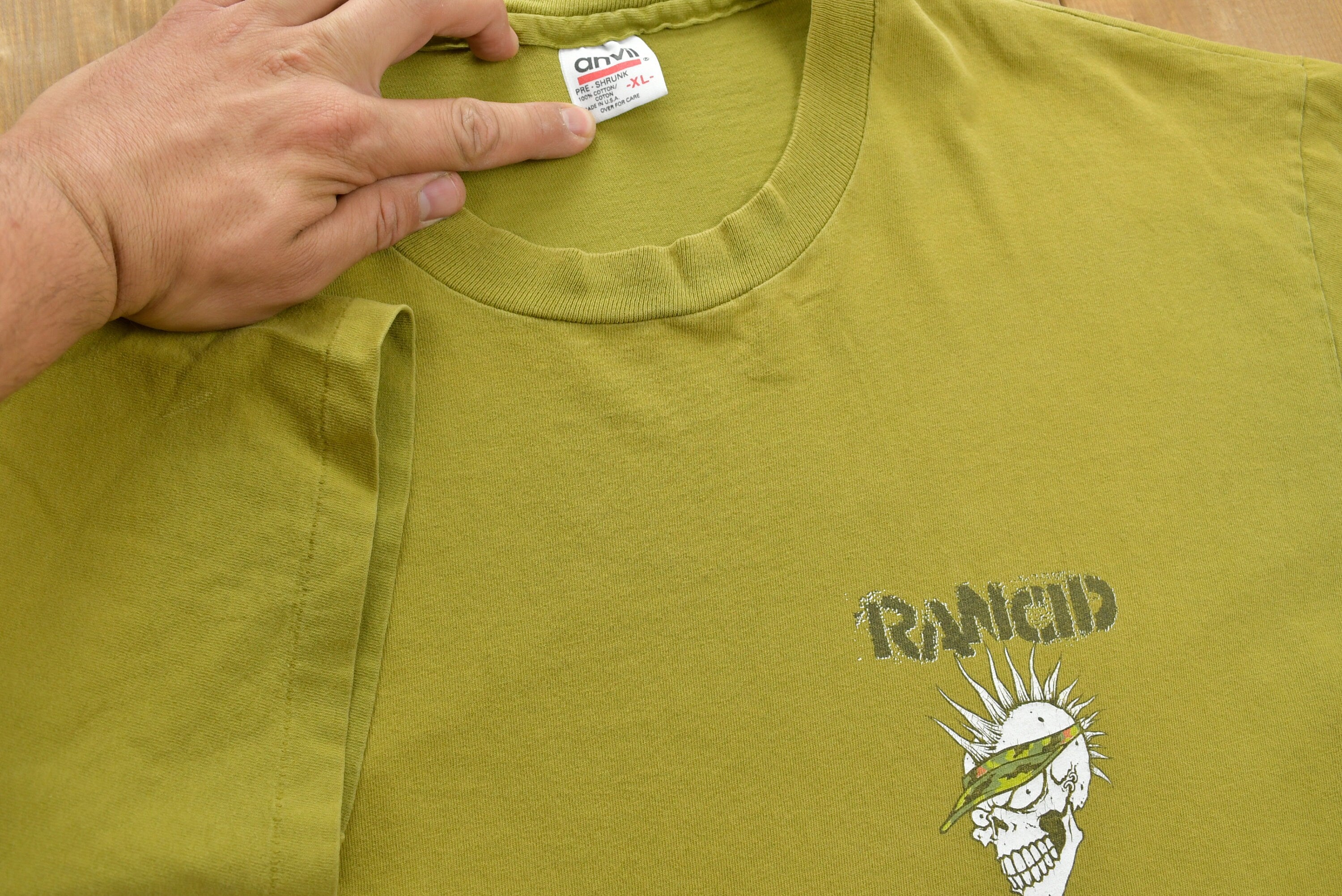 Vintage 1990s Rancid Tour T-shirt