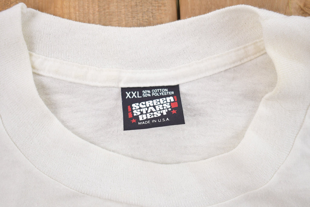 Vintage 1990s Music T-Shirt / Graphic / 80s / 90s / Streetwear / Retro Style / Single Stitch / Made In USA